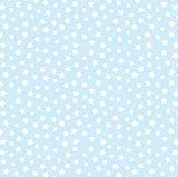 SheetWorld Fitted Sheet (Fits BabyBjorn Travel Crib Light) - Stars Pastel Blue Woven - Made In USA b