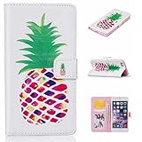 iPhone 6s / iPhone 6 ケース 手帳型ケース, UNEXTATI 高品質PUレザー 財布型ケース 保護カバー カード収納 スタンド機能 マグネット開閉式 Apple iPhone 6