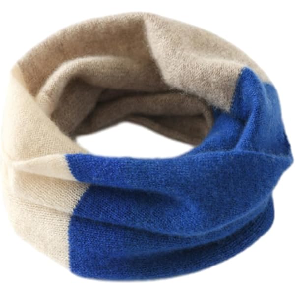 Amazon | メンズ /レディース カシミヤ100% ニットマフラー 防寒 冬