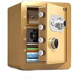 安全キャビネット 機械金庫、キーの機械キーボードの盗難防止の耐火性の防水の金の見えない安全なパスワードディスク ストロングボックス