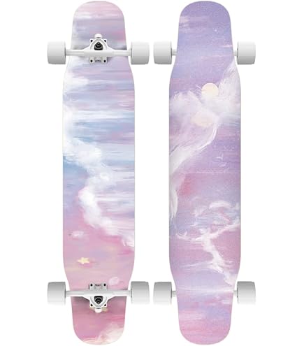 Amazon | WHITE WAVE LONGBOARDS ロング スケートボード ダンシング