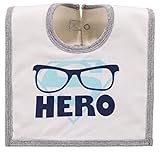 Plus Nao(プラスナオ) よだれかけ ベビー スタイ 赤ちゃん 小物 動物 防水 四角 アニマル ぞう パンダ くま イヌ きりん きつね フラワー - G