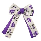 Kansas State University KSU Wildcat Cheer hair-bow