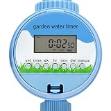 散水タイマー 自動水やりタイマー 自動給水 花　ソーラーパワー 自動給水 自動散水機 スマート タイマー予約 自動水やり　コントローラー ボールバルブ ホームガーデン 散水