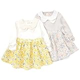 dolcina(ドルチーナ) ドッキングワンピース (80～140cm) キムラタンの子供服 (33378x33578-161a) グレー 100