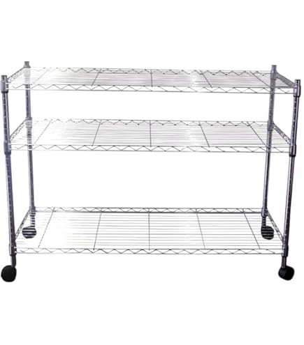 Amazon｜スチールラック 4段 幅120 奥行き45 高さ125cm