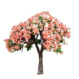 Vosarea マイクロの風景の装飾プラスチック人工ミニチュアツリーガーデンモス盆栽ホームDIYの装飾