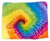 Austin Tie Dye Bamboo Swaddle Blanket, Rainbow by Austin Tie Dye Co