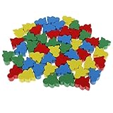 Prettyia 50×　人の形　木製　チェス　積み木　知育玩具　子供　ボードゲーム　おもちゃ