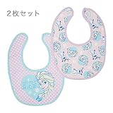 2枚セットスタイ (よだれかけ/ベビーエプロン) エルサ＆オラフ アナと雪の女王 プリンセス ディズニー ベビー用品