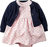 カーターズ carter's アパレル baby line ワンピース カーディガン 2点セット ピンク 綿 121G460 【並行輸入品】 6ヶ月