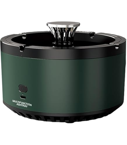 Amazon.co.jp: Ladruph 灰皿 脱臭機 空気清浄機 タバコ灰皿 充電式空気