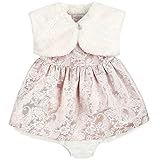 Petit Lem Baby Girls' 3pcs Set Dress with Bolero and Panties Holiday 3 Months [並行輸入品]