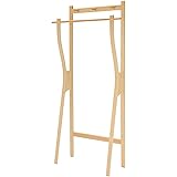 市場ハンガー ハンガーラック 160cm ナチュラル H-2589NA