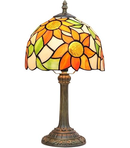 Amazon.co.jp : MK工房 ノーブランド品 ステンドグラス テーブルランプ