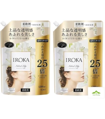 フレアフレグランス　IROKA ネイキッドリリーの香り(710mL × 10袋) Amazon | フレアフレグランス IROKA 液体 柔軟剤 香水のように上質で