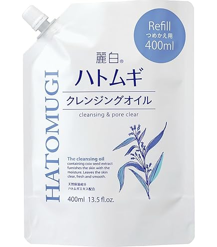 Amazon | 麗白 ハトムギ クレンジングオイル 500mL×6個 | クレンジング