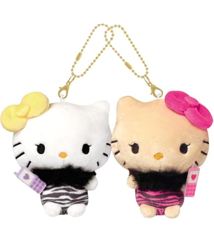 Amazon.co.jp: ハローキティ スライドガラケーキーホルダー ヒョウ