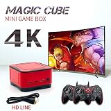 ANBERNIC 128GB 4K HD Bluetooth 2.4Gミニマジッククラブビデオゲームコンソール、2つの有線ゲームパッドサポートPS1 GBA NEOGEO FCゲーム