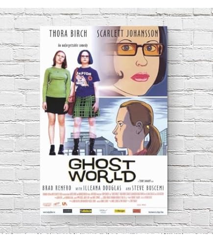 GHOST WORLD ゴーストワールド ポスター Manga Artist Atsushi Kaneko Reimagines Classic Ghost World Poster