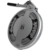 disklok Sサイズ シルバー Amazon.com: Disklok Security Device - Steering Wheel Lock