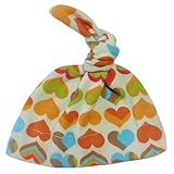 【未熟児】【低出生体重児】【早産児】【NICU】用 ベビー服：ノット帽子 アビー