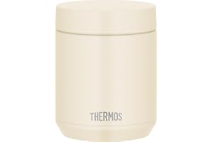 【食洗機対応モデル】 サーモス 真空断熱スープジャー 400ml アイボリー 全パーツ食洗機OK 保温保冷 お手入れ簡単 口当たりがやさしい丸口設計 スタンダードモデル JED-400 IV