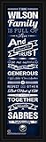 Buffalo Sabres – ファミリCheer Personalized Framed Print – カスタマイズNow – 公式ライセンス – Decade Awards – Prints 