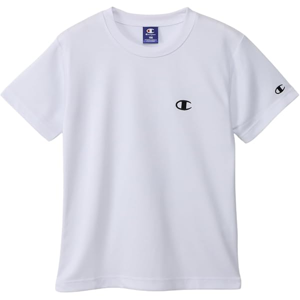 Amazon | [チャンピオン] Tシャツ キッズ 半袖 丸首 Relax Fit 速乾 UV