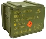 デンマーク軍 アンモボックス ウッド USED