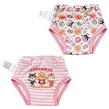 西松屋 2枚組3層トレーニングパンツ（アンパンマン/ピンク） 【80cm・90cm・95cm・100cm】　95