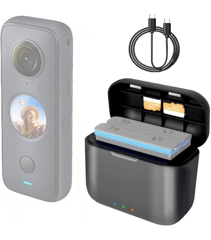 Amazon | Insta360 ONE X2 互換バッテリー 1個 インスタ360 用 非防水