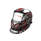 自動遮光　溶接面　溶接マスク　溶接ヘルメット　TIG、MAG、MIG、アーク対応/ 遮光速度1/25000秒 ソーラー電池採用　9番