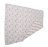 Bacati Muslin 3 Piece Toddler Bedding Sheet Set, Basketball/Orange/Grey by Bacati