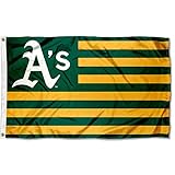 Oakland A 's Nation 3 x 5国旗バナー