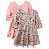 オールドネイビー OLD NAVY/ フィット & フレア ドレス 2-パック ベラドンナピンク ワンピース 12～18ヶ月【並行輸入】