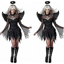 【最終値下げ】翼 ブラック 悪魔 堕天使 パーティー コスプレ コスチューム 51hiWnLbeKL._AC_UL210_SR210,