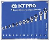 KT Pro Tools A12201MR Reversible Combination Speed Wrench [並行輸入品]