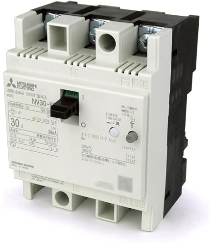 Amazon | 三菱電機 NV400-CW 3P 400A 1.2.500MA (漏電遮断器) (3極