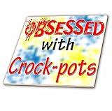 3droseブロンドDesigns Obsessed with – Obsessed with Crock Pots – タイル 6-Inch-Glass ct_241591_6