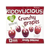 カリカリブドウ6グラム (Kiddylicious) (x 6) - Kiddylicious Crunchy Grape 6g (Pack of 6) [並行輸入品]