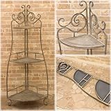 アンティーク仕上げ ディスプレイに♪【Brise】ブリーズ3段シェルフ♪