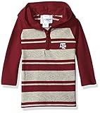 NCAAテキサスA & M Aggies Toddler Boysラグビー長袖フード付きシャツ、サイズ2、マルーン/ヘザー