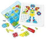 Create & Screw Mosaic Building Kit[並行輸入品]