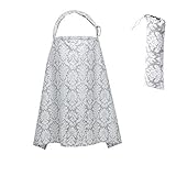 BreastFeeding Nursing Cover Trcoveric Lightweight Breathable 100% Cotton Privacy feeding Cover Nursi