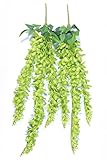 Beelu人工シルク藤のつるRatta Hanging花| Real Looking植物装飾DIYウェディング披露宴、Arches、Garlands、ダイニングテーブルCentrepieces、卒業式