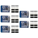 DWEII Type-C ESP8266 ESP-12 ESP-12F NodeMcu Mini D1モジュール WeMos Lua 4M Bytes WLAN WiFi インターネット開発ボードベース ESP8266 ESP-12F Arduino対応 WeMos D1 Mini用