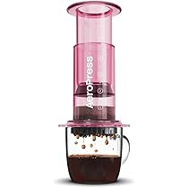 エアロプレス　ピンク　べーちゃ Amazon | AeroPress (エアロプレス) クリアコーヒープレス – 3