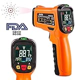 ES6530B 赤外線放射温度計 非接触温度計 範囲 -50℃~550℃/-58°F~1022°F 赤外線温度計 デジタル測定器