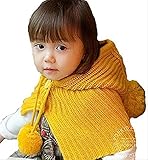 On Dolce 選べる5色 ベビー キッズ 赤ちゃん 子 用 かわいい 赤ずきんちゃん風 ニット帽 ニット帽子 BN006 (イエロー)